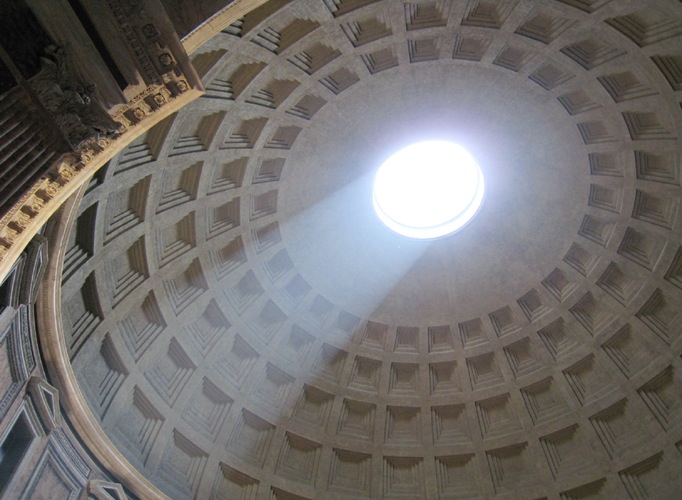 Rome Pantheon Light