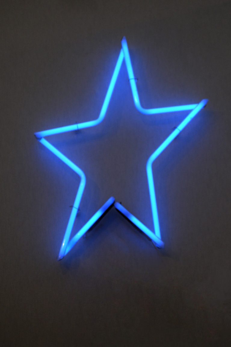 Fluo Blue Star